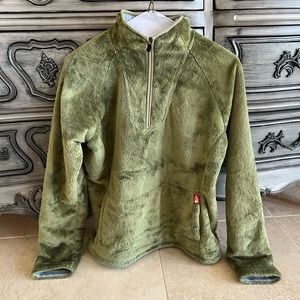New North Face Green Fleece Pullover